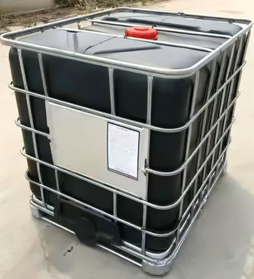 1000L HDPE হোয়াইট IBC ট্যাঙ্ক কার্যকরী রাসায়নিক স্টোরেজ L1150*W950*H1000