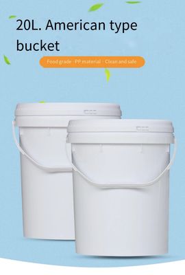 পেইন্টের জন্য ODM 20 লিটার প্লাস্টিক ড্রাম HDPE 20L ফুড গ্রেড বালতি
