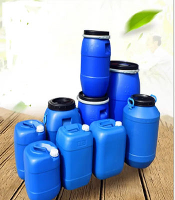 HDPE 125L ওপেন টপ প্লাস্টিক ড্রাম স্টোরেজ টেকসই নীল রঙের জন্য