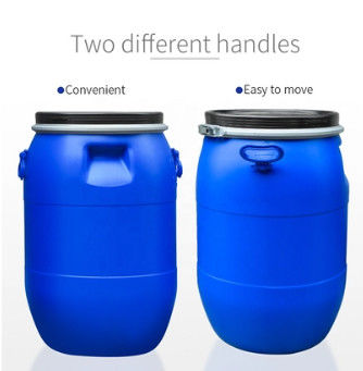 160L HDPE প্লাস্টিক কন্টেইনার মাল্টিফাংশন বৃত্তাকার প্লাস্টিক ব্যারেল