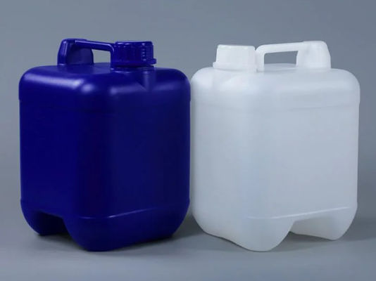 তেল প্লাস্টিক পাত্রে জন্য OEM / ODM HDPE 10 লিটার জেরি ক্যান